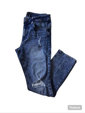 No Boundaries Ripped Skinny Jeans - Size 32x30